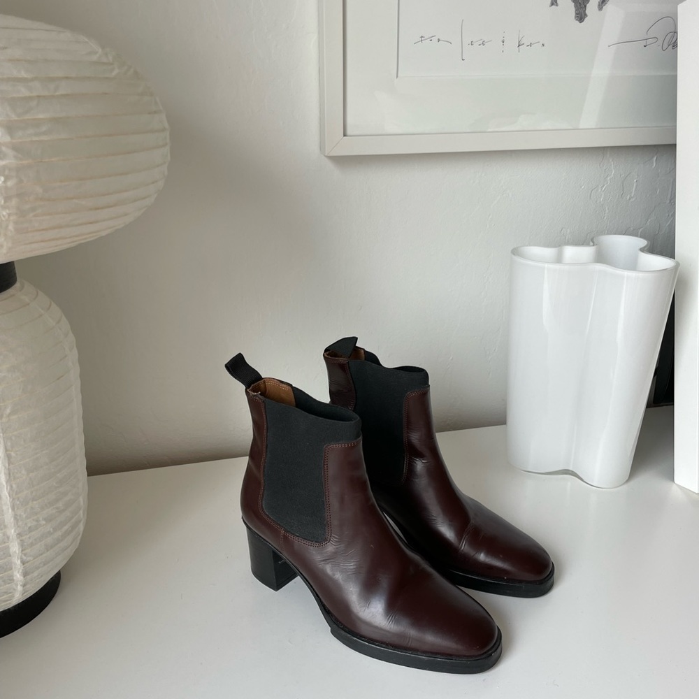 Wood Wood heeled boots